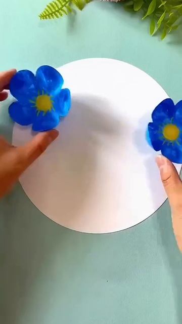 Аппликация "Васильки "