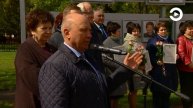 На территории Пензенской областной станции скорой помощи открыли обновленную Галерею почета