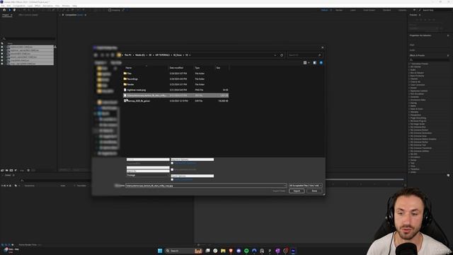 21. Preparing files for AE