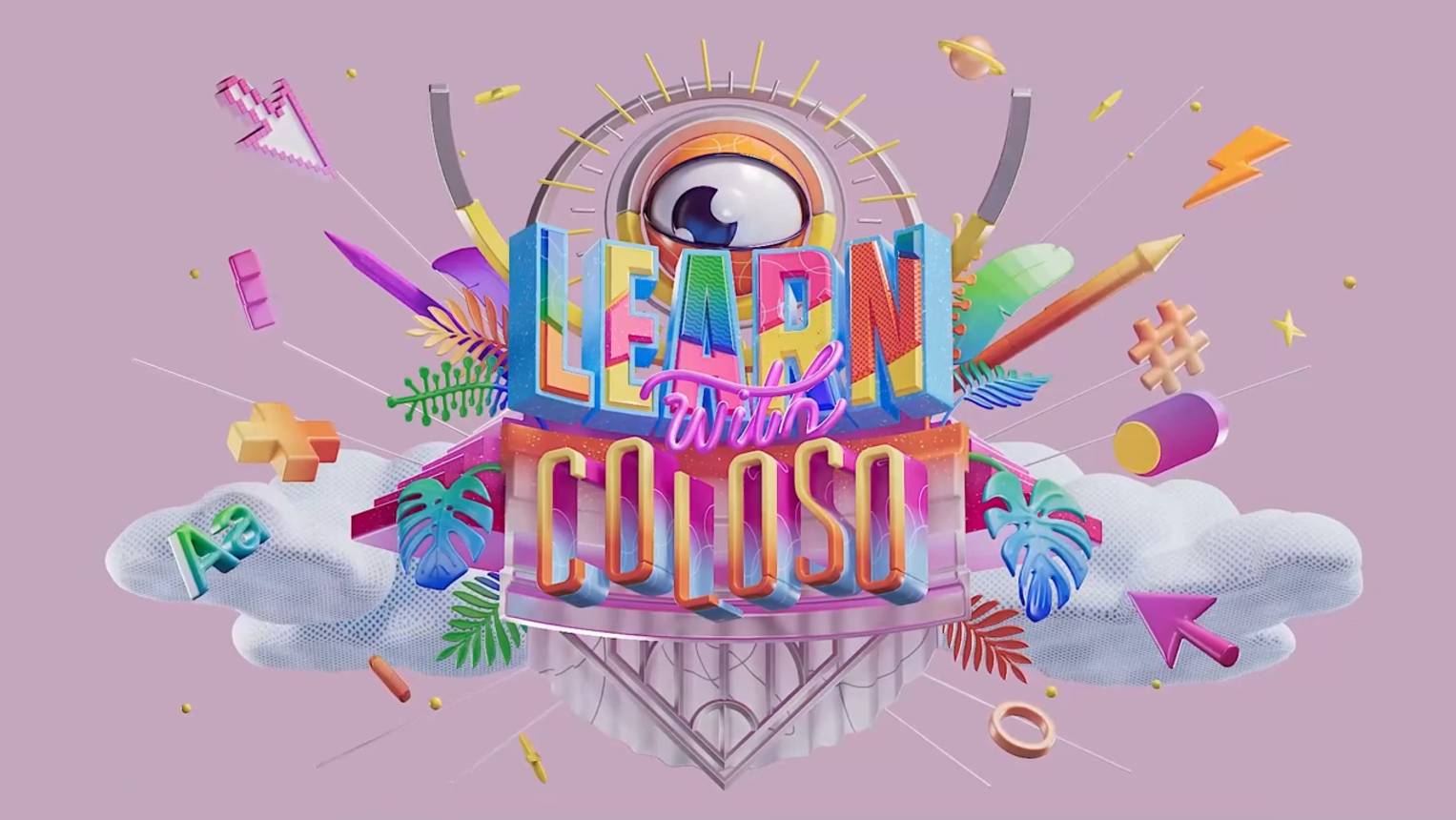 Coloso - Basics of Key Visual Design with Composition & Typography