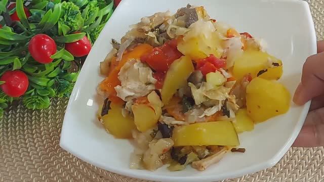 ВСЕ СЛОЖИЛИ В КАСТРЮЛЕ И ЗАБЫЛИ НА 1.5 ЧАСА🔥🔥 БЛЮДО ДЛЯ ЛЕНИВЫХ🔥🔥