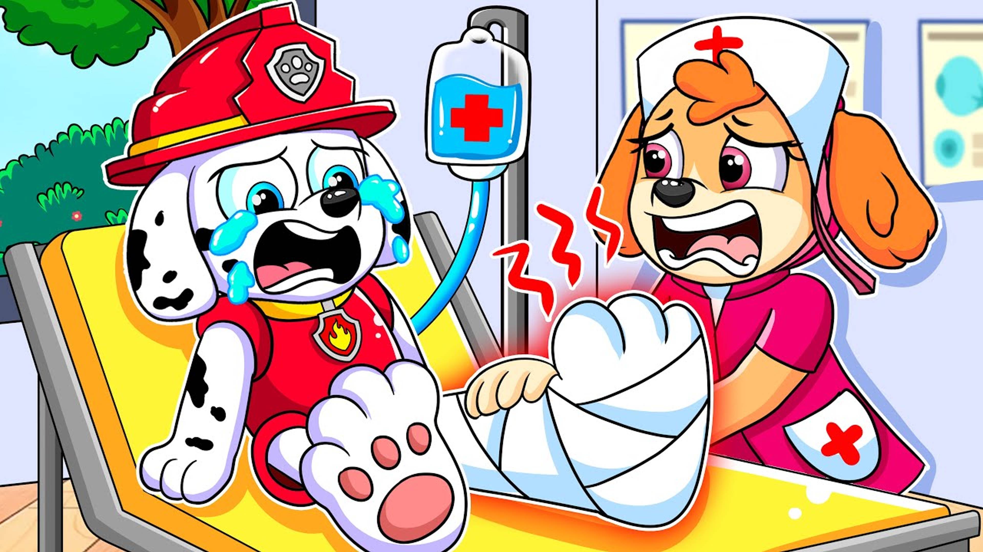 МАРШАЛЛ Едет В Больницу?! | Все серии подряд | Могучие Щенки