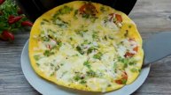 Яйца с помидорами | Омлет с помидорами и сыром | Быстрый завтрак