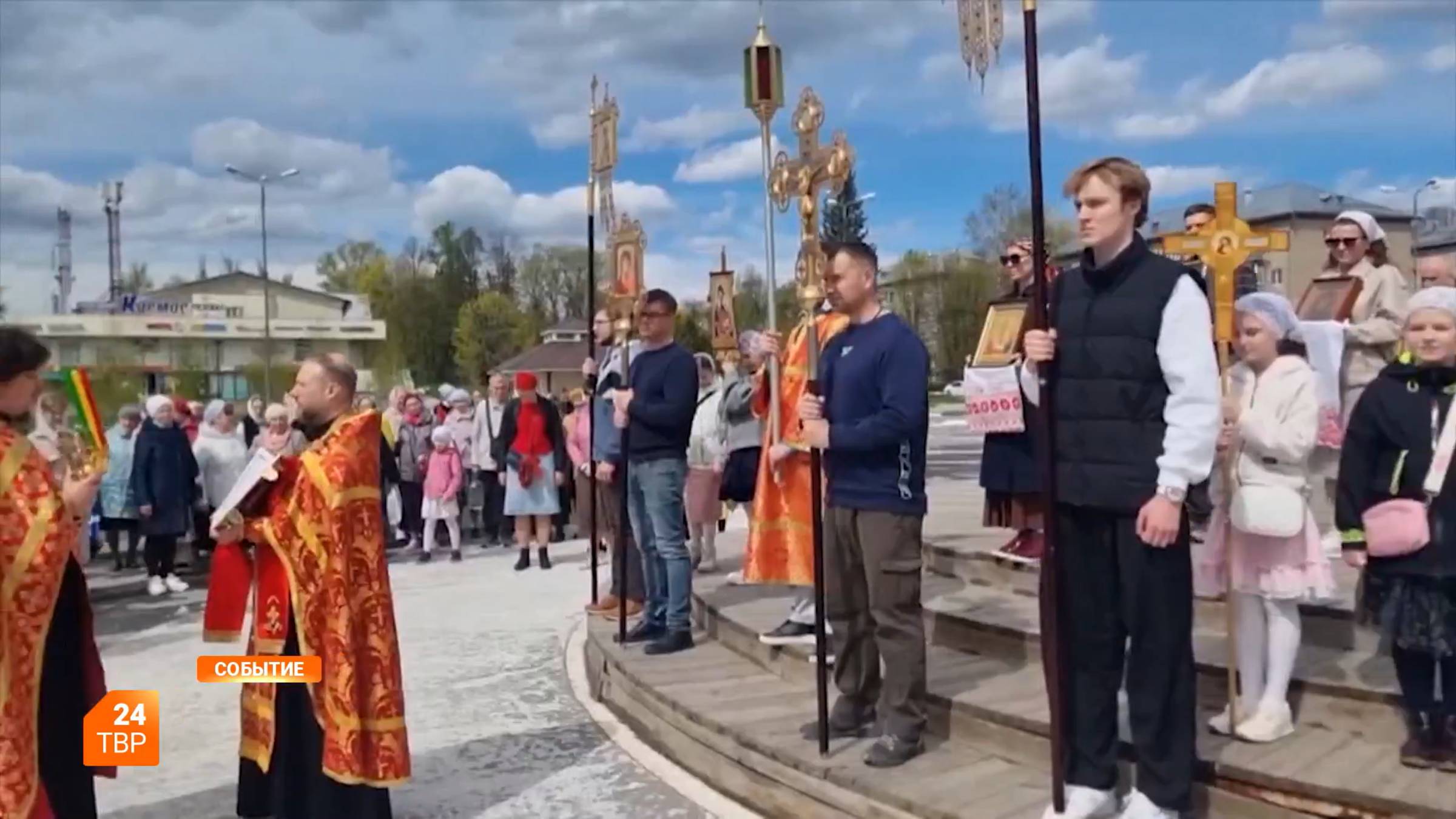 Крестный ход в Пересвете