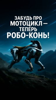 Это не шутка: робот-лошадь с водородным двигателем!