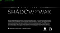 Middle-earth Shadow of War