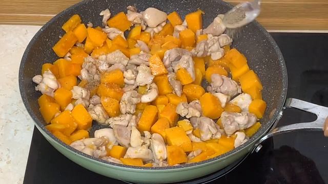 Жареная ТЫКВА!!! Самый Вкусный и Быстрый рецепт Ужина на скорую руку без возни!