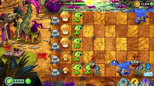 Растения против зомби 2.Прохождение 14 уровня (PVZ)