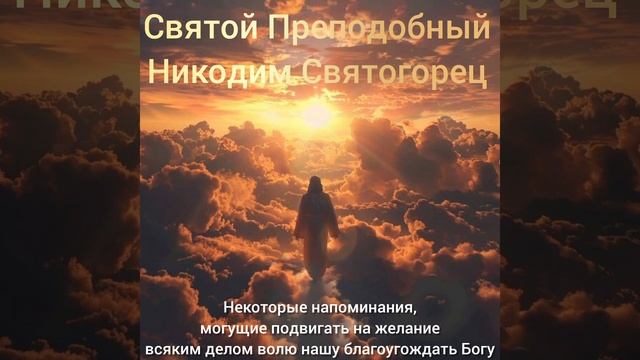 Святой Преподобный Никодим Святогорц