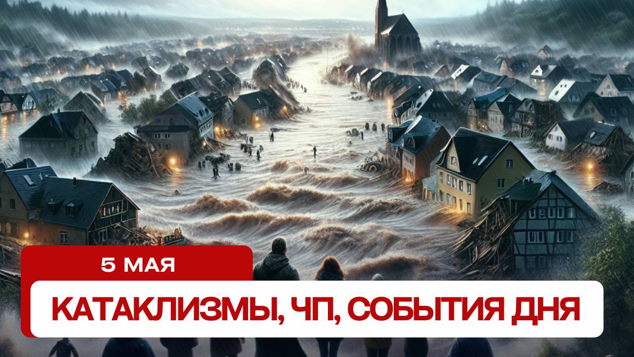 Катаклизмы за день 05.05.2025. Новости, ЧП, события дня