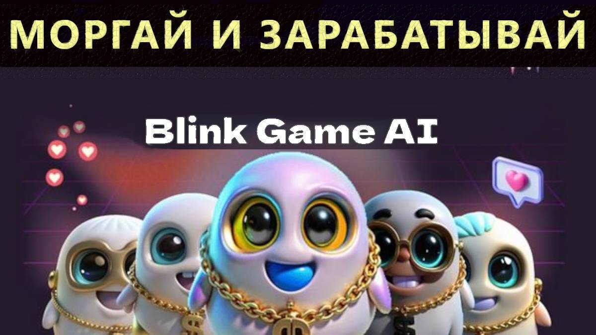 BLINK GAME AI - МОРГАЕМ И ПОЛУЧАЕМ ДЕНЬГИ В ТЕЛЕГРАМ ИГРЕ БЕЗ ВЛОЖЕНИЙ