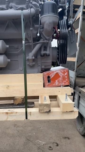 Отгрузка двигателя 240 в Новосибирск в полной комплектации.