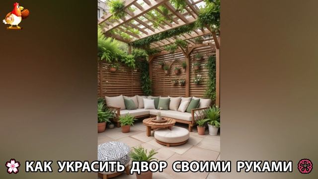 Как украсить двор дома фото идеи (461) 🏡 для дачи и сада своими руками 🌷🪻🌺💮