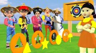 Scary Teacher 3D vs Squid Game Crazzy Archery vs Honeycomb Candy Shape 5 Times Challenge(720P_HD)