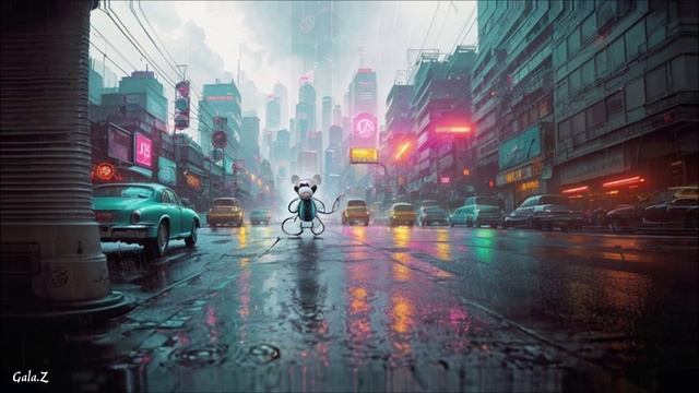 "City cartoons " Progressive Psytrance mix.Gala.Zmix 2025.