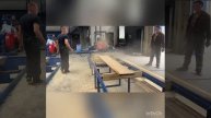 Кромкообрезной станок