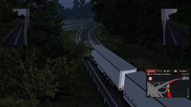 ETS 2 Везем груза в конвое №2