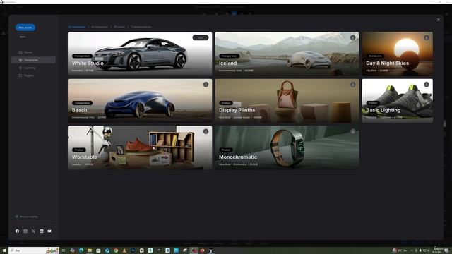 1-30 -Twinmotion 2025 Home Screen info