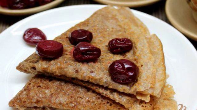 Блины с какао