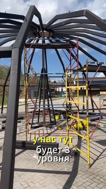 Строим кафе на "Роза Хутор"