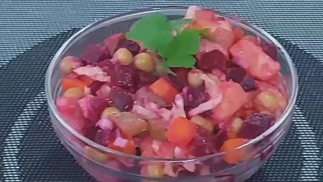РЕЦЕПТ ПРОВЕРЕННЫЙ ВРЕМЕНЕМ🔥 САЛАТ ВИНЕГРЕТ КЛАССИЧЕСКИЙ РЕЦЕПТ. Вкусно и Просто! #венегрет #салат