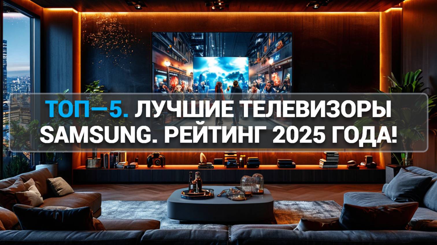 ЛУЧШИЕ ТЕЛЕВИЗОРЫ SAMSUNG 🌟 ТОП—5 РЕЙТИНГ 2025 ГОДА! 🔥