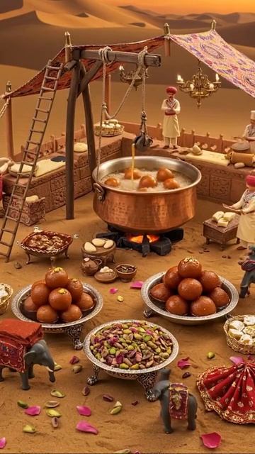 Маленькие человечки готовят