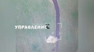 Кадры объективного контроля уничтожения ИМР украинских боевиков на окраине в н.п. Павловка.