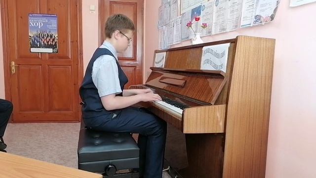 Киржаков Арсений, ДШИ № 51 пгт.Яя, Главная тема из к/ма "Тот самый Мюнхгаузен".