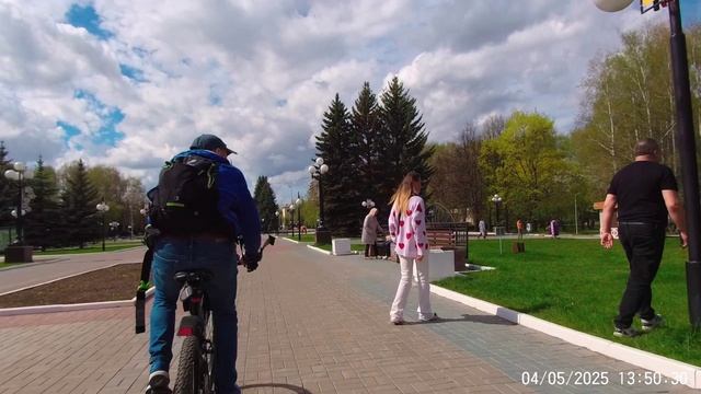 Центральный парк в Йошкар-Ола май 2025