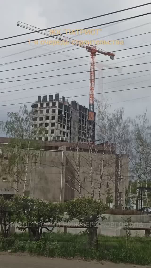 ЖК "Патроиот", 1 очередь строительства. ГК "АГРОСПЕЦТЕХ" // Московский р-он, пр. Героев // Май 2025