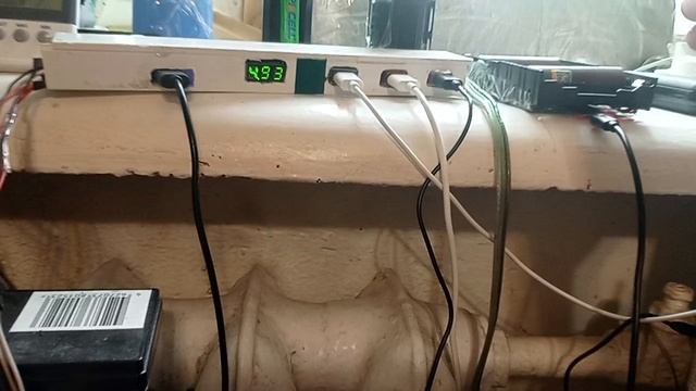 Проверка работы солнечной зарядки