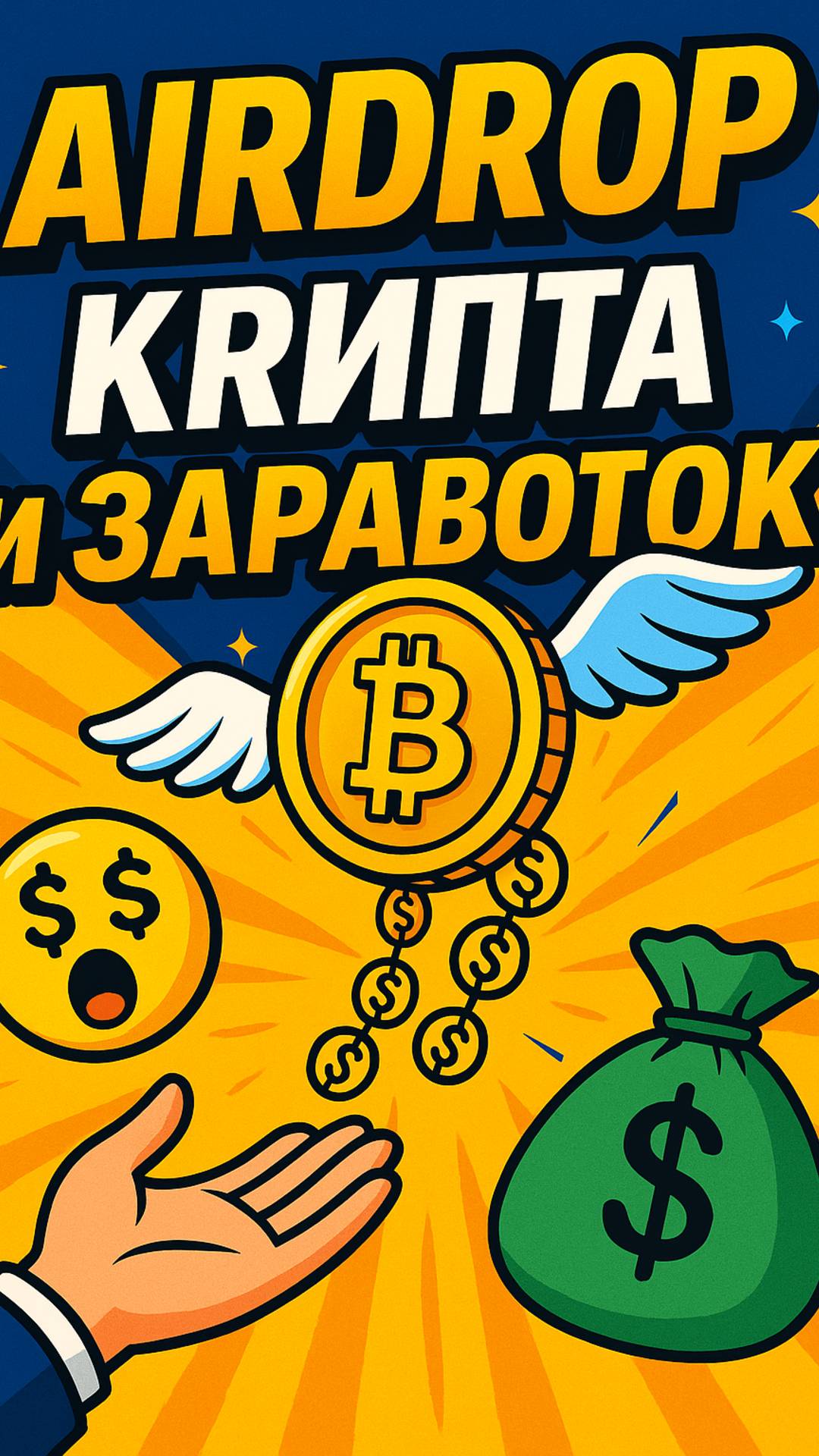 Airdrop май 2025 — топ-5 халявы 🚀