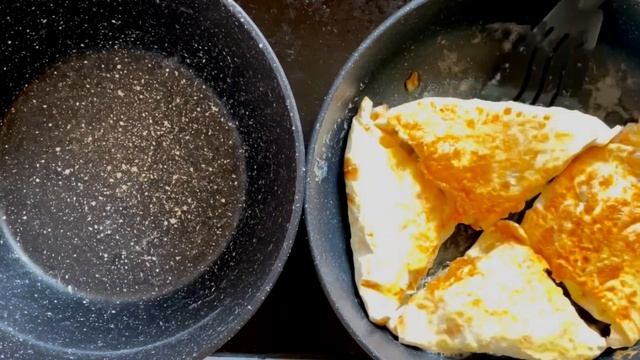 Готовим со мной/Cooking with me Конвертики с ветчиной и сыром