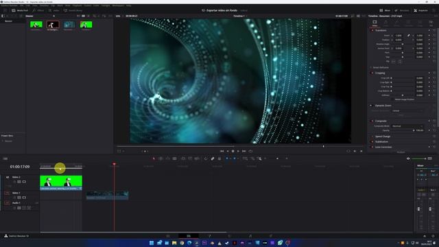 How to Export Videos without Background Davinci Resolve 19