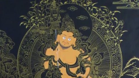 Дзамбала - (Замбала) - Божество богатства и процветания