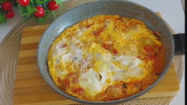 МЕНЕМЕН - ИДЕАЛЬНЫЙ ЗАВТРАК🔥🔥 Неповторимый вкус турецкой яичницы с овощами🔥🔥