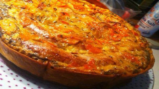 Пирог-запеканка из купат