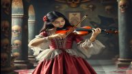 Violin and electric guitar metal music 59