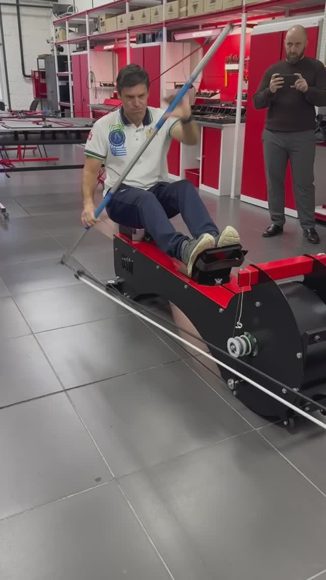 Наши друзья из Федерации гребли.