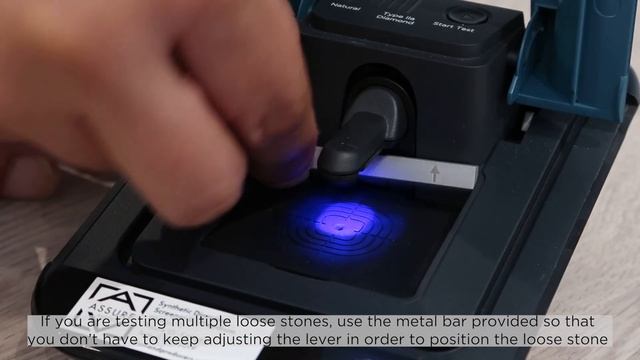 How to Conduct a Test on the Presidium Synthetic Diamond Screener II (SDS II)