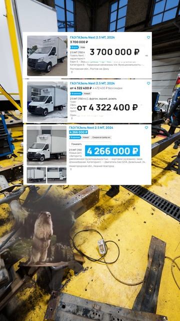 Цены на газели в 2025г ШОК!!!