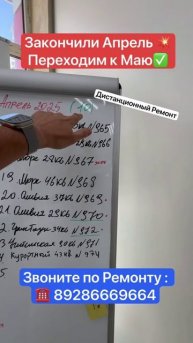 Закончили Работу по Апрелю 24 договорами в Сочи❗️