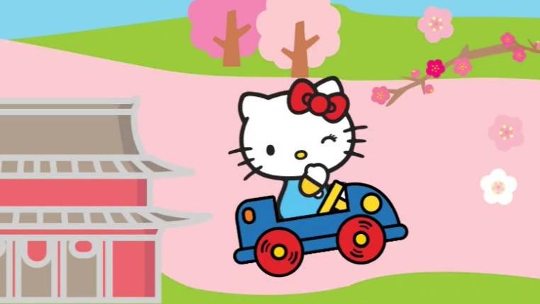 Hello Kitty Racing Гонки Япония | Мультик для детей