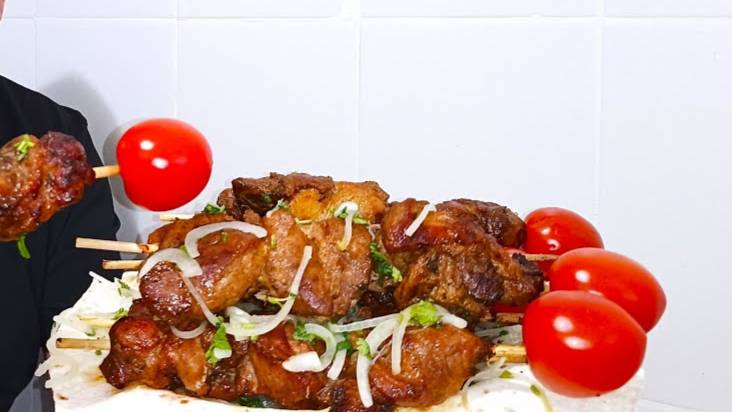 Шашлык в Духовке со Вкусом как на Костре! Мягкий, Сочный, Идеальный Рецепт!