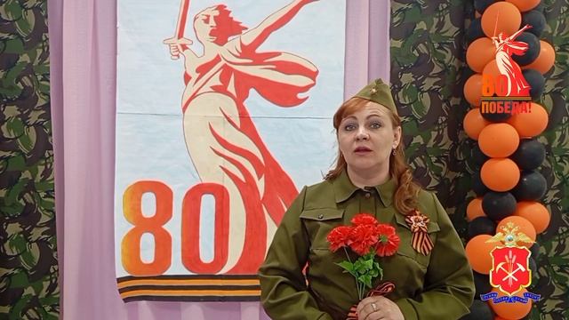 Член Общественного совета при ОМВД России по Яйскому МО в рамках флешмоба  «С нами Победа!»