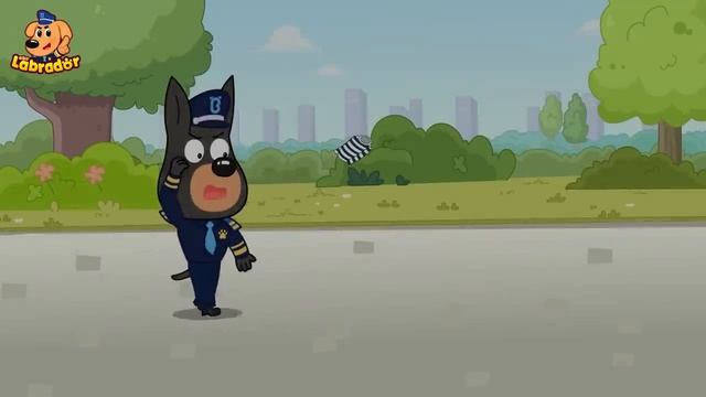 Не открывайте дверь чужим | 👀Безопасность детей | 🔍Новая серия | Детский мультик | Шериф Лабрадор