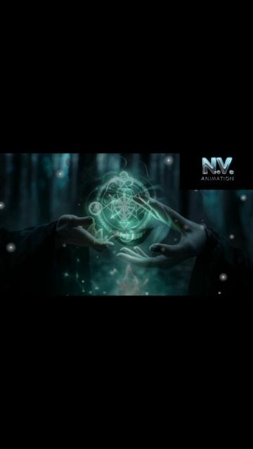 анимация N.V. animation ведьма магия