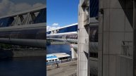 16.05.2021. Москва. Смотровая площадка возле моста Багратиона.