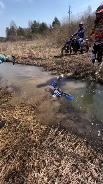 А с виду безобидная лужица